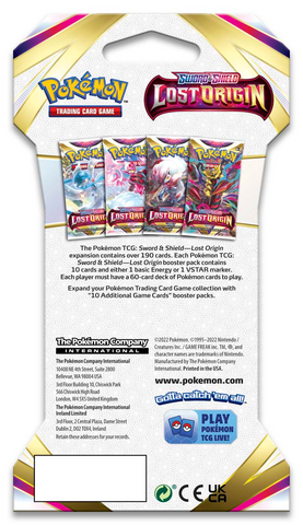 Sword &amp; Shield: Lost Origin - Sleeved Booster Pack 