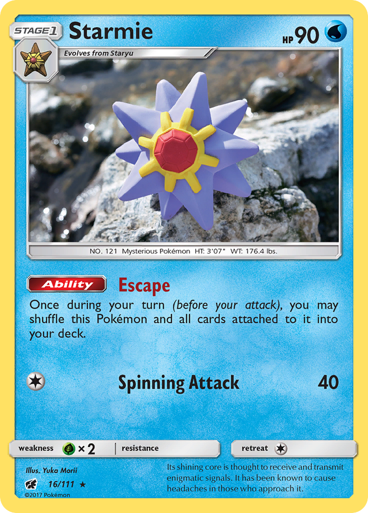 Starmie (16/111) [Sun &amp; Moon: Crimson Invasion] 