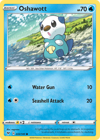 Oshawott (033/185) [Sword &amp; Shield: Vivid Voltage] 