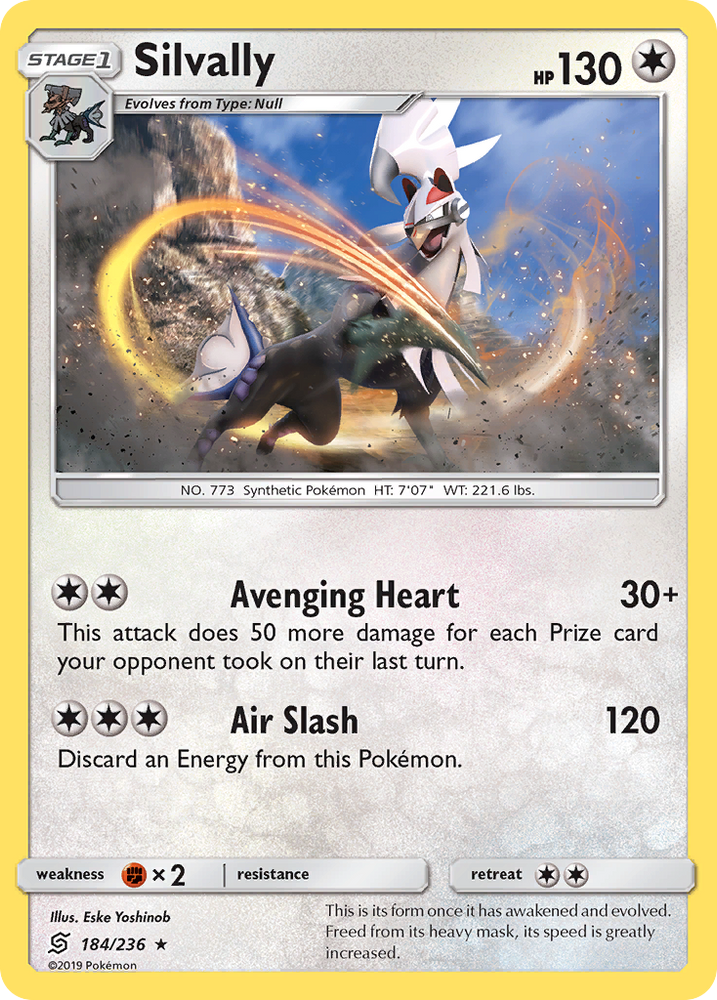 Silvally (184/236) [Sun &amp; Moon: Unified Minds] 