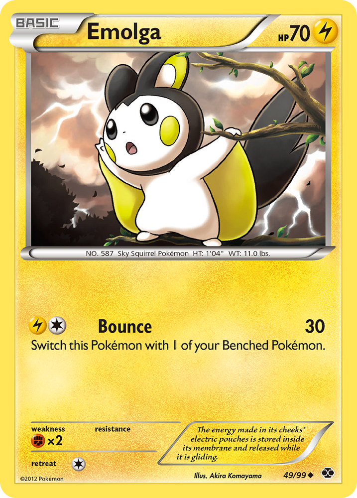 Emolga (49/99) [Black &amp; White: Next Destinies] 