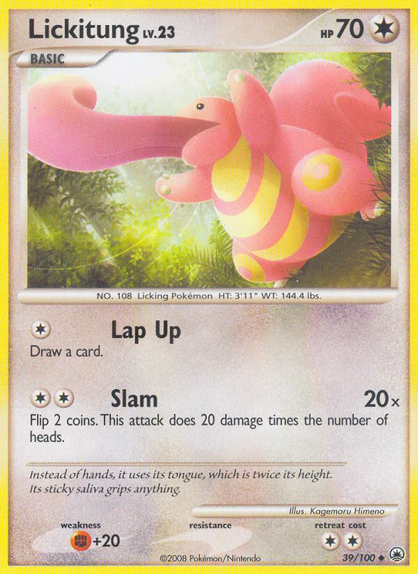 Lickitung (39/100) [Diamond &amp; Pearl: Majestic Dawn] 