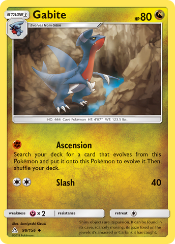 Gabite (98/156) [Sun &amp; Moon: Ultra Prism] 