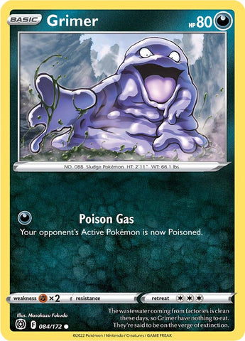 Grimer (084/172) [Sword &amp; Shield: Brilliant Stars] 