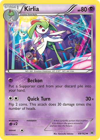 Kirlia (69/162) [XY:BREAKthrough] 