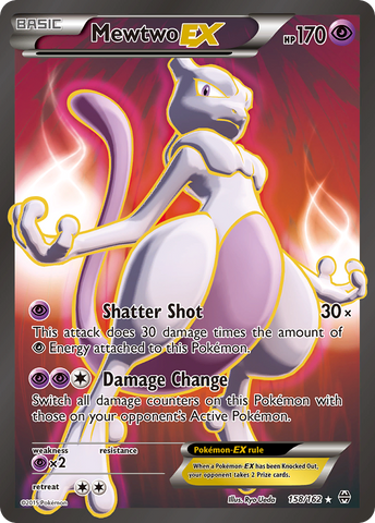 Mewtwo EX (158/162) [XY:BREAKthrough] 