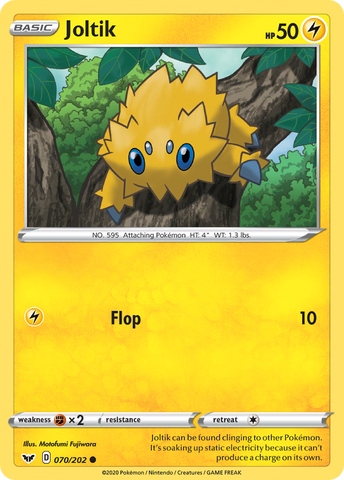 Joltik (070/202) [Sword &amp; Shield: Base Set] 