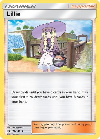 Lillie (122/149) [Sun &amp; Moon: Base Set] 