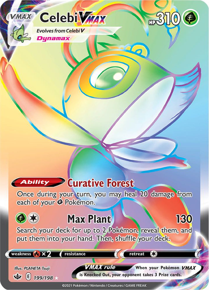 Celebi VMAX (199/198) [Sword &amp; Shield: Chilling Reign] 