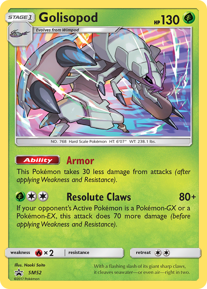 Golisopod (SM52) [Sun &amp; Moon: Black Star Promos] 
