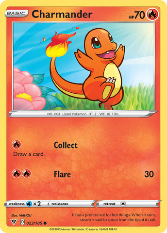 Charmander (023/185) [Sword &amp; Shield: Vivid Voltage] 