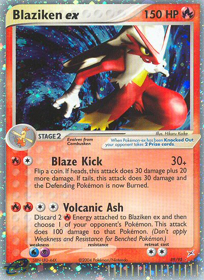 Blaziken ex (89/95) [EX: Team Magma vs. Team Aqua] 