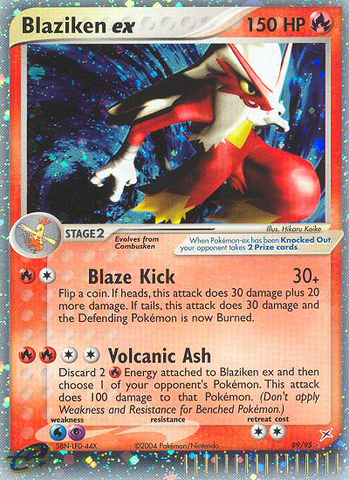 Blaziken ex (89/95) [EX: Team Magma vs. Team Aqua] 