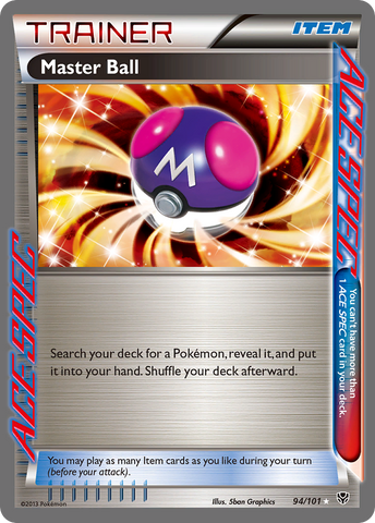 Master Ball (94/101) [Black &amp; White: Plasma Blast] 