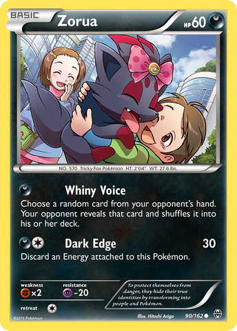 Zorua (90/162) [XY:BREAKthrough] 