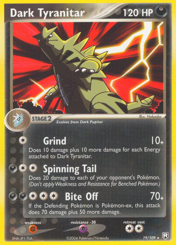 Darth Tyranitar (19/109) [EX: Team Rocket Returns] 