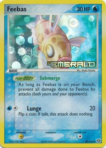 Feebas (49/106) (Stamped) [EX: Emerald]