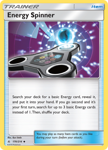 Energy Spinner (170/214) [Sun &amp; Moon: Unbroken Bonds] 