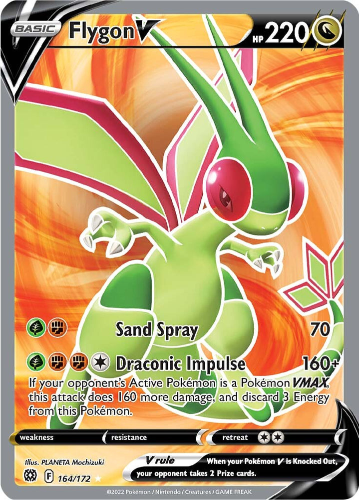 Flygon V (164/172) [Sword &amp; Shield: Brilliant Stars] 