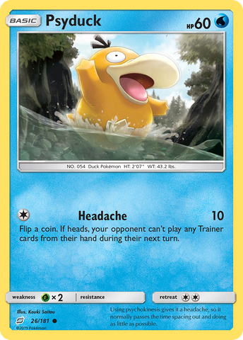 Psyduck (26/181) [Sun &amp; Moon: Team Up] 