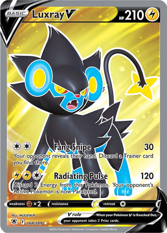 Luxray V (168/189) [Sword &amp; Shield: Astral Radiance] 