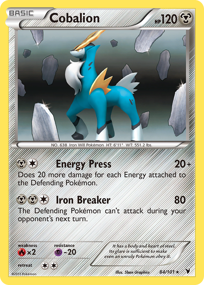 Cobalion (84/101) [Black &amp; White: Noble Victories] 