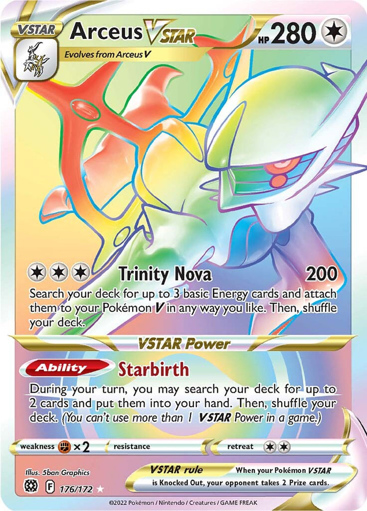 Arceus VSTAR (176/172) [Sword &amp; Shield: Brilliant Stars] 