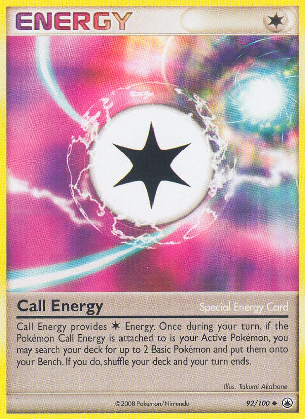 Call Energy (92/100) [Diamond &amp; Pearl: Majestic Dawn] 