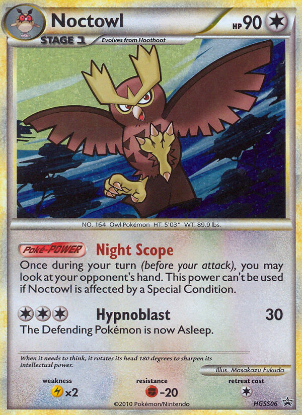 Noctowl (HGSS06) [HeartGold &amp; SoulSilver: Black Star Promos] 