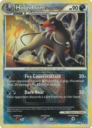 Houndoom (5/90) (League Promo) [HeartGold &amp; SoulSilver: Undaunted] 