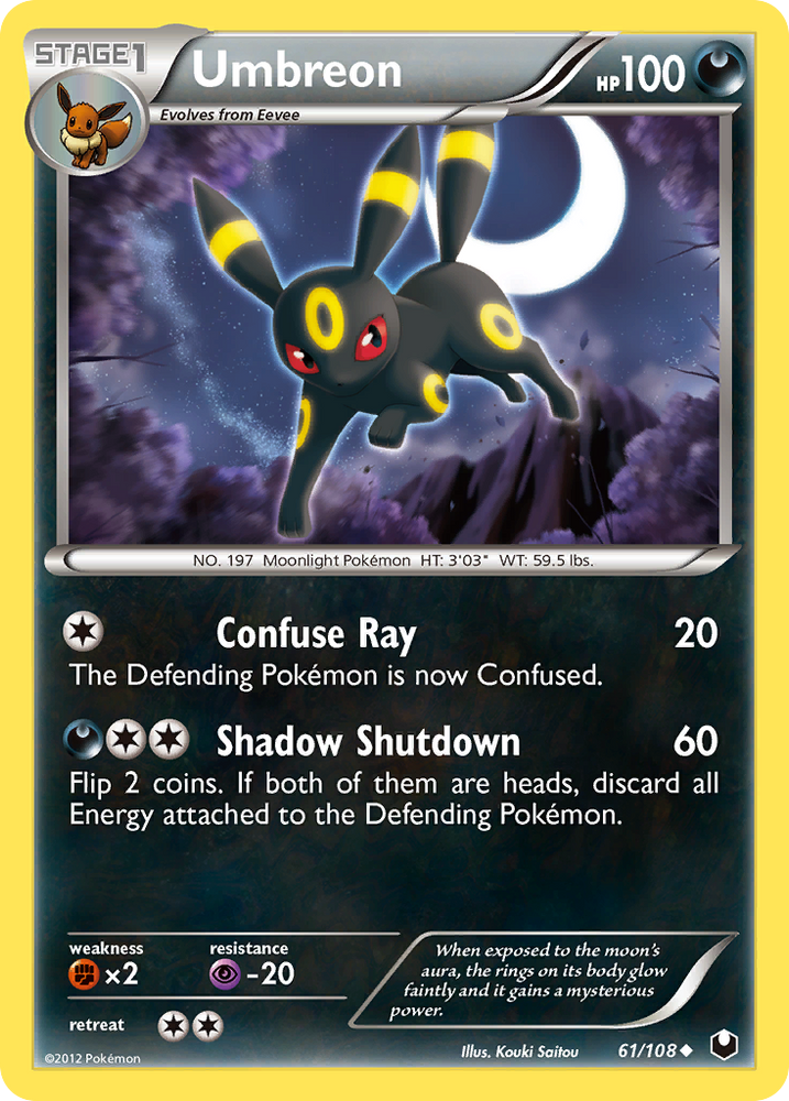 Umbreon (61/108) [Black &amp; White: Dark Explorers] 