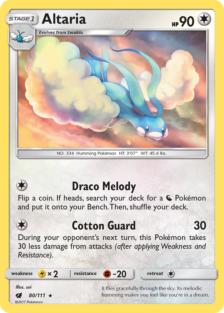 Altaria (80/111) [Sun &amp; Moon: Crimson Invasion] 