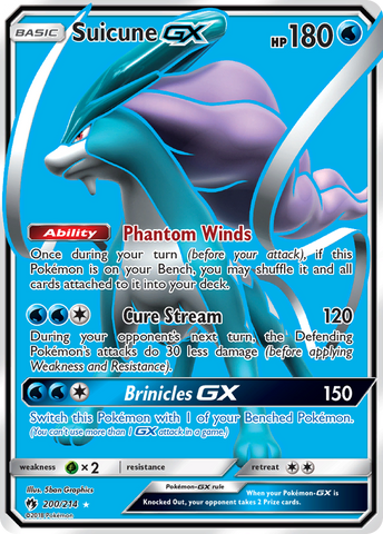 Suicune GX (200/214) [Sun &amp; Moon: Lost Thunder] 