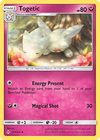 Togetic (137/214) [Sun &amp; Moon: Unbroken Bonds] 