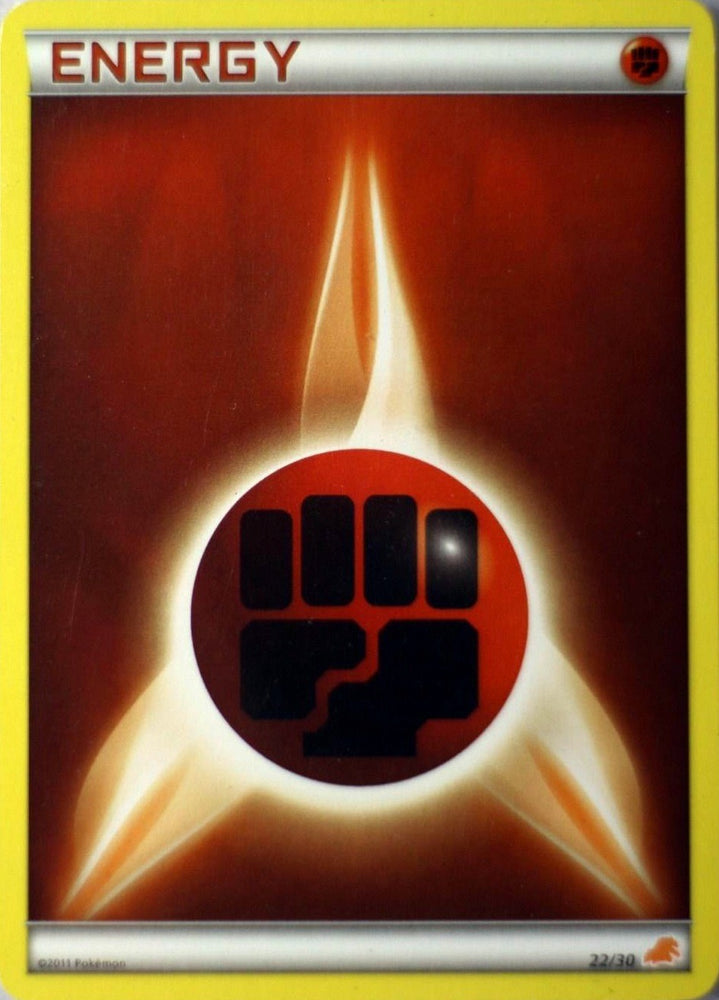 Fighting Energy (22/30) [Black &amp; White: Trainer Kit - Excadrill] 