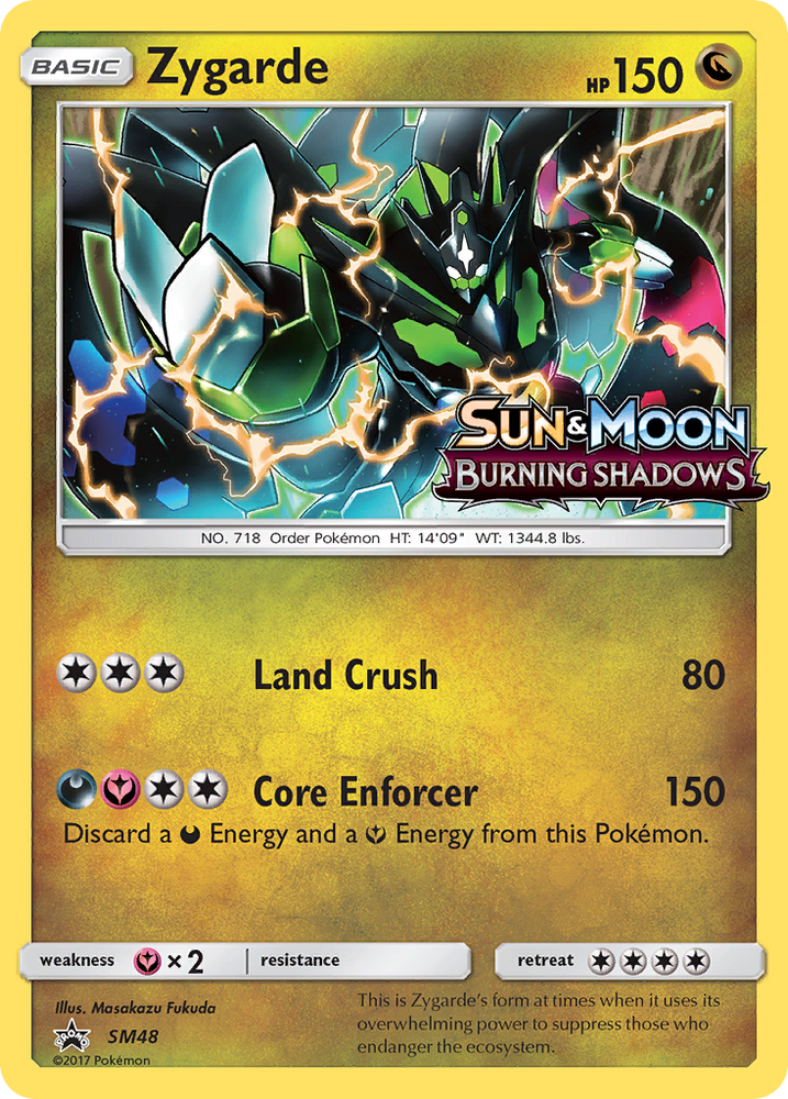 Zygarde (SM48) (Prerelease Promo) [Sun &amp; Moon: Black Star Promos] 