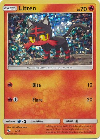 Litten (3/12) [McDonald's Promos: 2017 Collection]