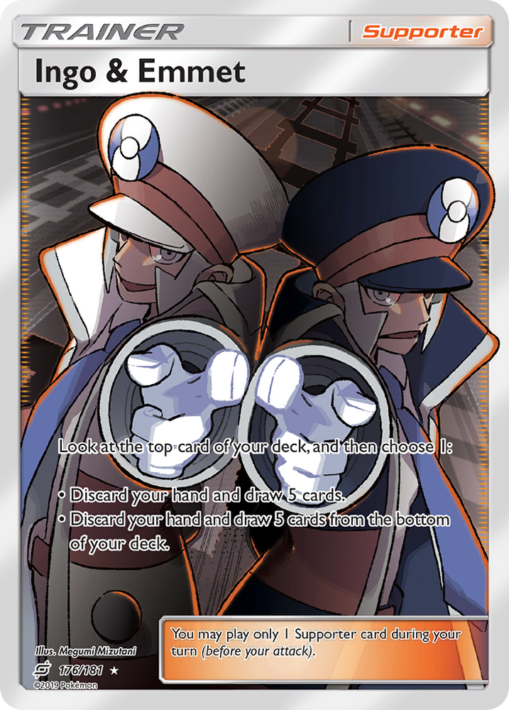 Ingo &amp; Emmet (176/181) [Sun &amp; Moon: Team Up] 