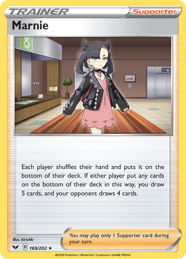 Marnie (169/202) [Sword &amp; Shield: Base Set] 