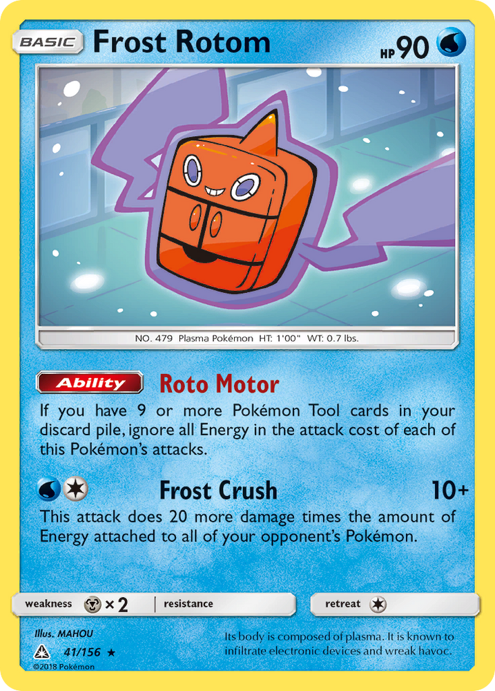 Frost Rotom (41/156) [Sun &amp; Moon: Ultra Prism] 