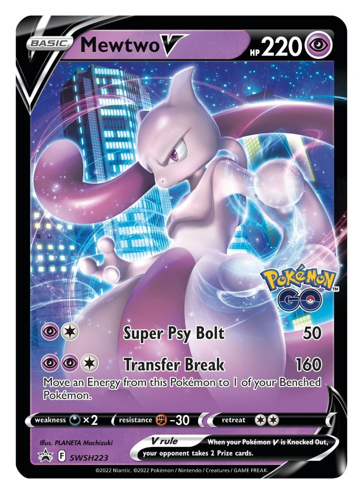 Mewtwo V (SWSH223) [Sword &amp; Shield: Black Star Promos] 