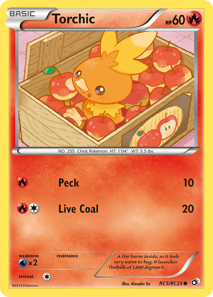 Torchic (RC5/RC25) [Black &amp; White: Legendary Treasures] 