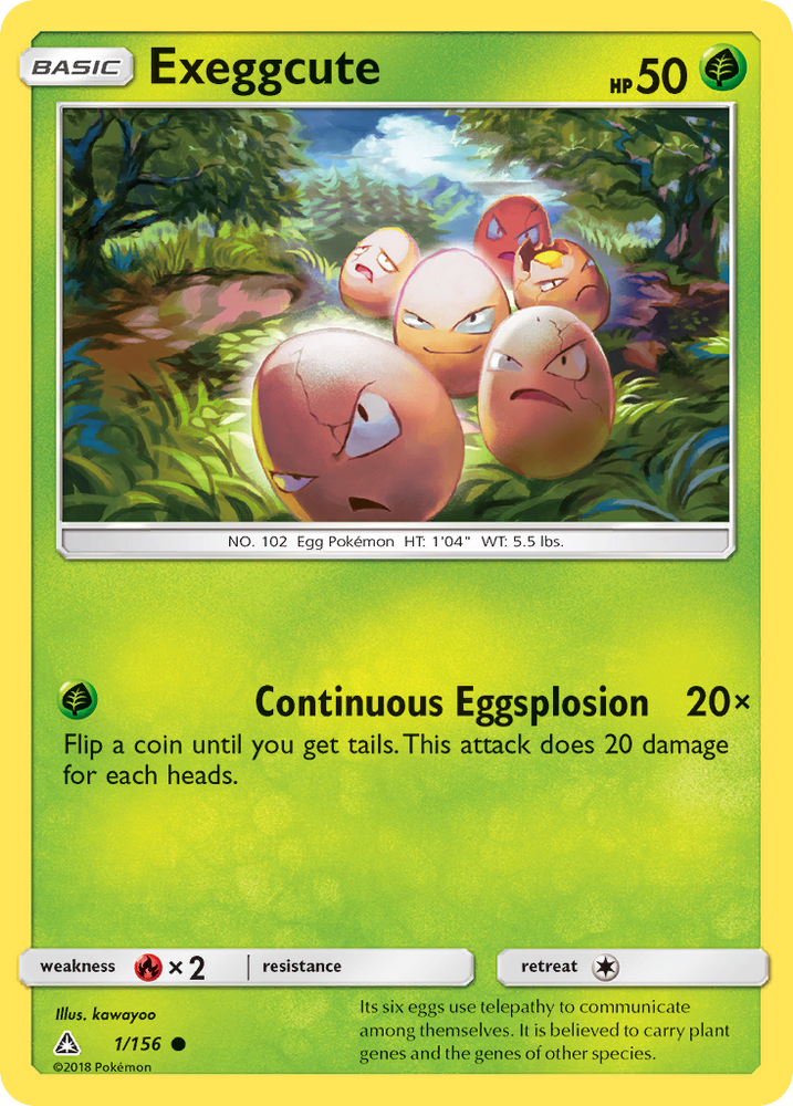 Exeggcute (1/156) [Sun &amp; Moon: Ultra Prism] 