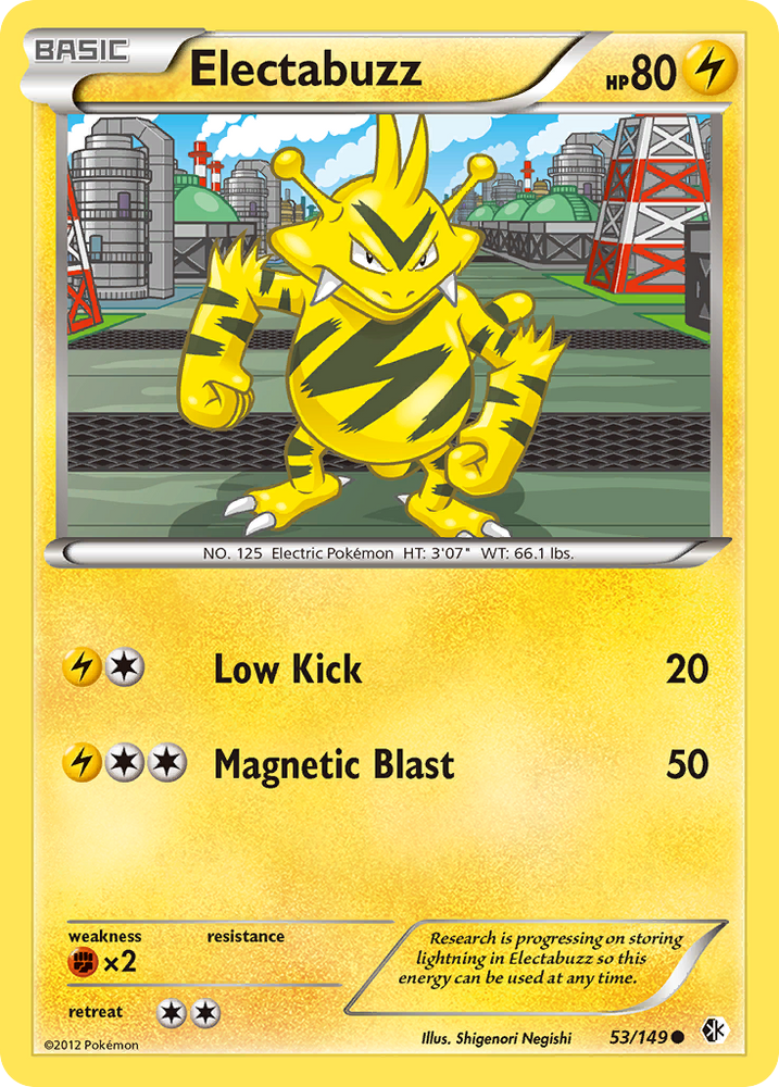 Electabuzz (53/149) [Black &amp; White: Boundaries Crossed] 