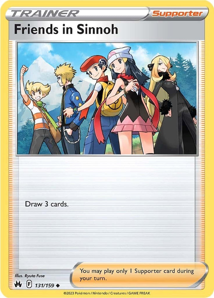 Friends in Sinnoh (131/159) [Sword &amp; Shield: Crown Zenith] 