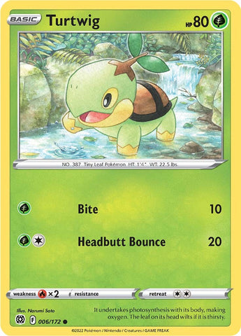 Turtwig (006/172) [Sword &amp; Shield: Brilliant Stars] 