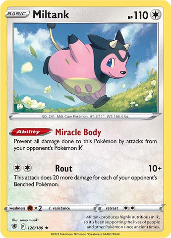 Miltank (126/189) [Sword &amp; Shield: Astral Radiance] 