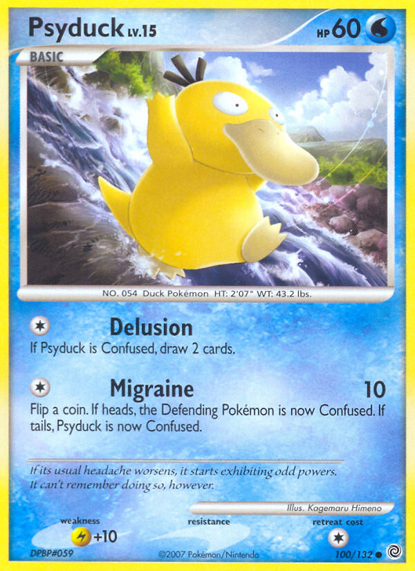 Psyduck (100/132) [Diamond &amp; Pearl: Secret Wonders] 