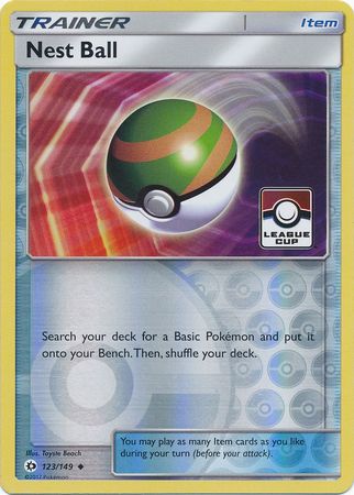 Nest Ball (123/149) (League Promo) [Sun &amp; Moon: Base Set] 