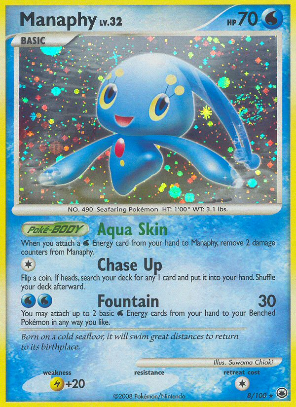 Manaphy (8/100) [Diamond &amp; Pearl: Majestic Dawn] 